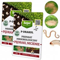 Preparat mikrobiologiczny P-Drakol na trawniki Target Natural 20 g x 2 opakowania
