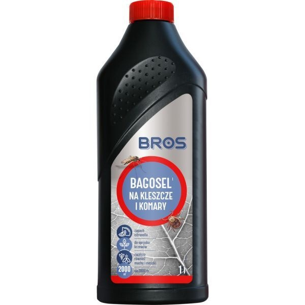 Preparat na komary i kleszcze Bagosel 1 l Bros