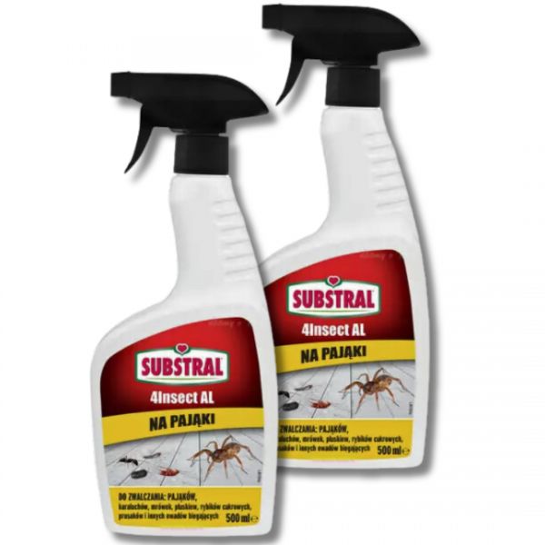 Preparat na pająki Substral 4Insect AL 500 g x 2 sztuki