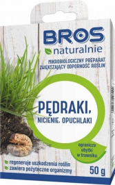 Preparat na pędraki, nicienie, opuchlaki Bros naturalnie 50 g