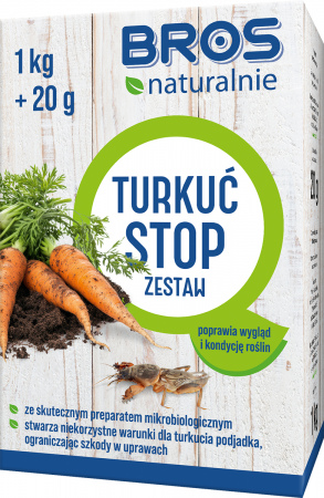 Preparat na turkucie Bros naturalnie 1 kg + 20 g