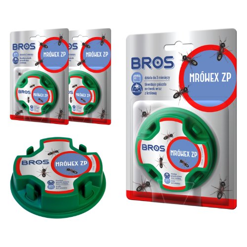 Preparat w karmniku na mrówki ogrodowe Bros Mrówex 2 g x 3 sztuki