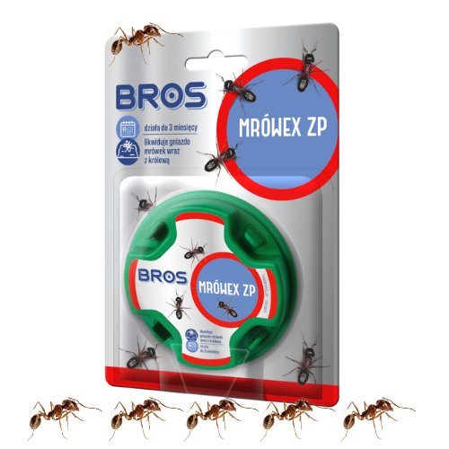 Preparat w karmniku na mrówki ogrodowe Bros Mrówex 2 g x 3 sztuki