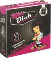 Prezerwatywy Mr Dick Prążkowane (3 sztuki)