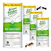 Proszek na mrówki Green Garden Vaco 275 g x 4 sztuki