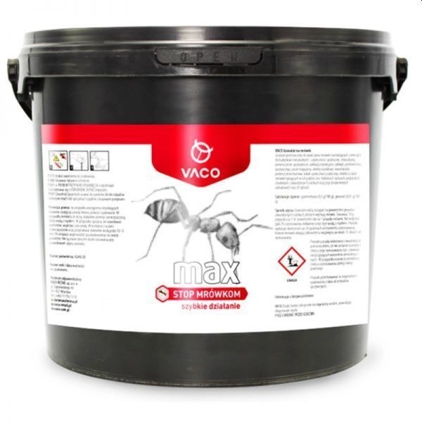 Opakowanie proszku na mrówki Vaco MAX 2.5 kg