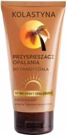 Przyspieszacz opalania do twarzy i ciała szybki efekt Kolastyna 150 ml