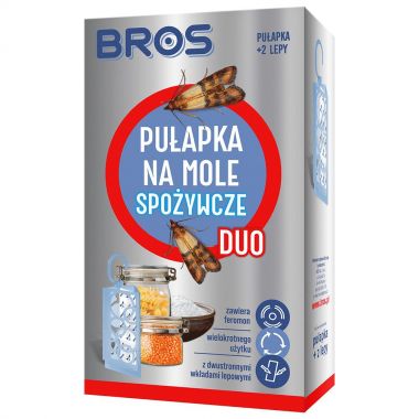 Pułapka na mole spożywcze Duo + 2 wkłady Bros