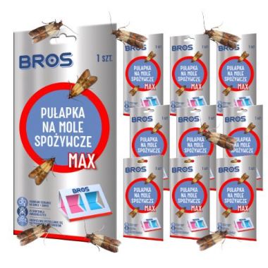 Pułapka na mole spożywcze Max Bros x 10 sztuk