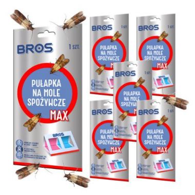 Pułapka na mole spożywcze Max Bros x 6 sztuk