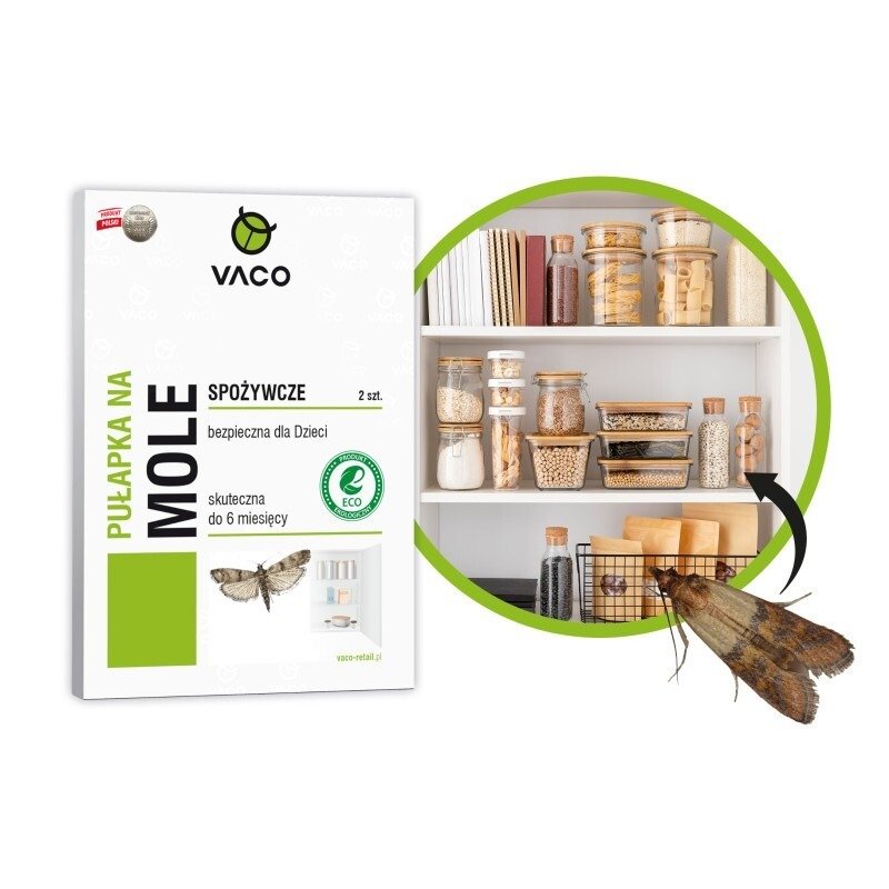 Pułapka na mole spożywcze Vaco (2 sztuki) x 4 opakowania
