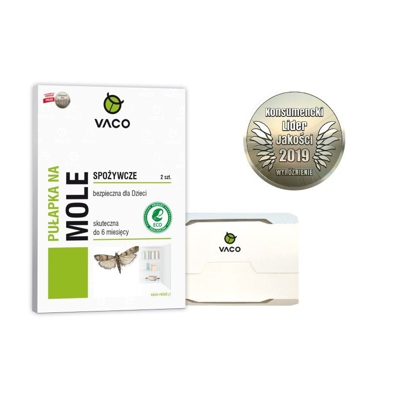 Pułapka na mole spożywcze Vaco (2 sztuki) x 4 opakowania