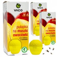 Pułapka na muszki owocówki Vaco x 3 opakowania