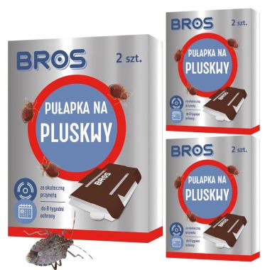 Pułapka pluskwy Bros (2 sztuki) x 3 opakowania