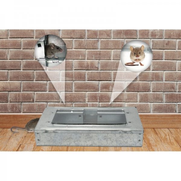 Pułapka żywołowna metalowa na myszy i szczury Vaco Professional