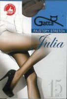 Rajstopy Gatta Julia Stretch rozmiar 5 15 DEN Rajstopy Gatta Julia Stretch rozmiar 5 15 DEN Beige
