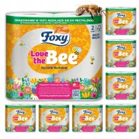 Ręcznik kuchenny Foxy Love the Bee (2 rolki) x 8 opakowań