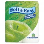 Ręcznik kuchenny Soft & Easy biały (2 rolki)
