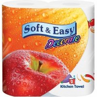 Ręcznik kuchenny Soft & Easy z nadrukiem (2 rolki)