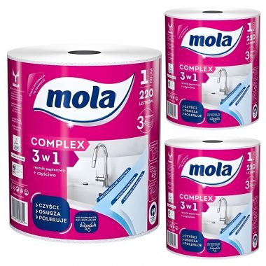 Ręcznik papierowy Mola Complex 3w1 x 3 sztuki