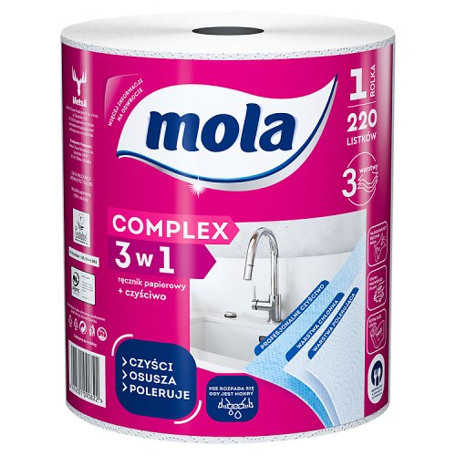Ręcznik papierowy Mola Complex 3w1