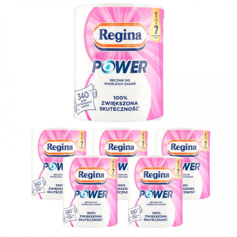 Ręcznik papierowy Regina Power x 6 sztuk