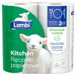 Ręczniki papierowe 3 warstwowe Lambi Kitchen (2 rolki)