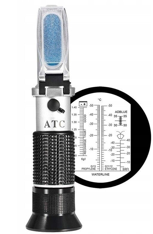 Refraktometr tester płynu chłodniczego, Elektrolitu, Ad Blue