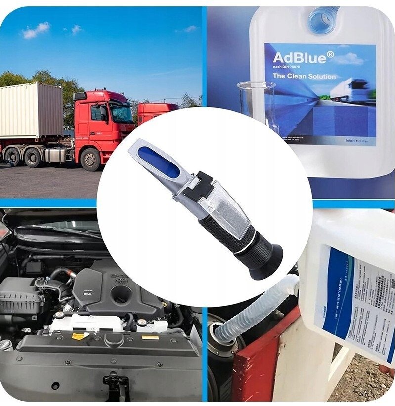 Refraktometr tester płynu chłodniczego, Elektrolitu, Ad Blue