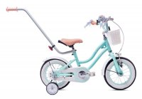 Rowerek dla dzieci 12" Heart bike miętowy Sun Baby J03.016.1.1