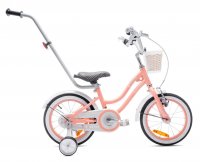 Rowerek dla dzieci 14" Heart bike morelowy Sun Baby J03.016.2.6
