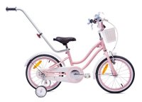 Rowerek dla dzieci 16" Heart bike różowy Sun Baby J03.018.1.3
