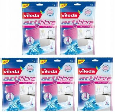 Ściereczka Actifibre Vileda 148307 x 5 sztuk