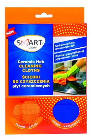 Ścierki do czyszczenia płyt ceramicznych Smart Clean (2 sztuki)