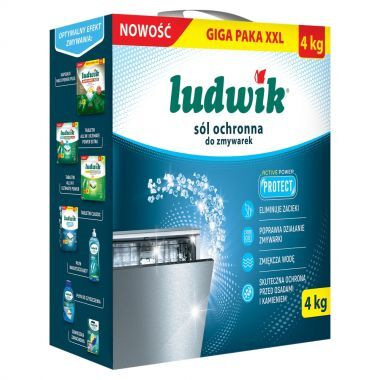 Sól do zmywarek Ludwik 4 kg