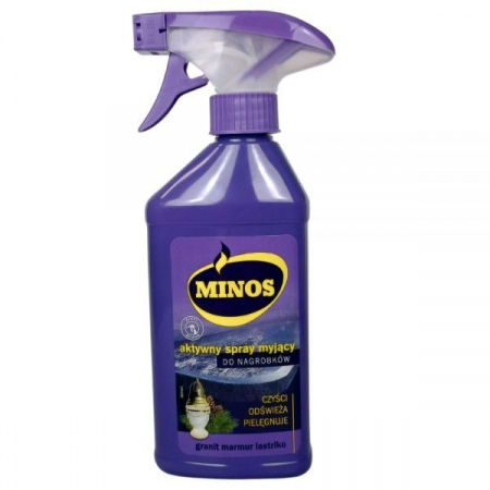 Spray do mycia nagrobków Minos 270 ml x 6 sztuk