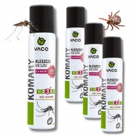 Spray na komary, kleszcze i meszki Vaco 100 ml x 4 sztuki