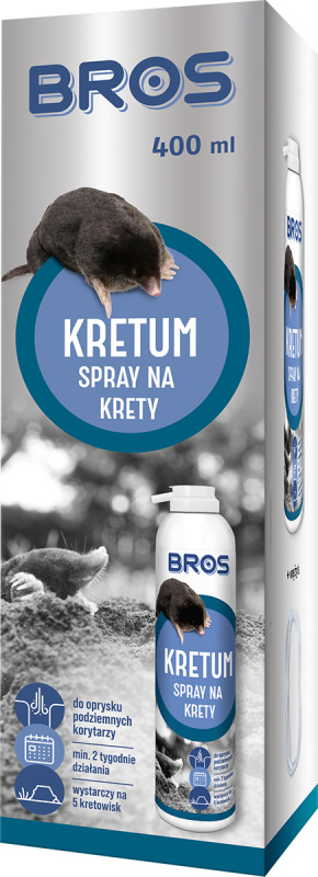 Spray na krety Kretum Bros 400 ml