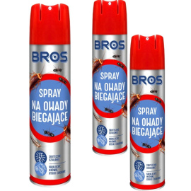 Spray na owady biegajace Bros 300 ml x 3 sztuki