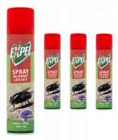 Spray na owady latające zapach lawendy Expel 300 ml x 4 sztuki