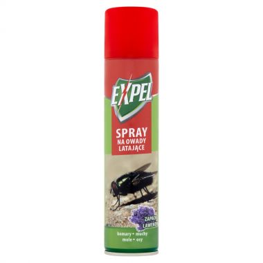 Spray na owady latające zapach lawendy Expel 300 ml