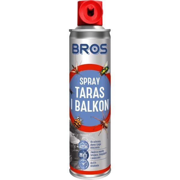 Spray na owady taras i balkon Bros 400 ml