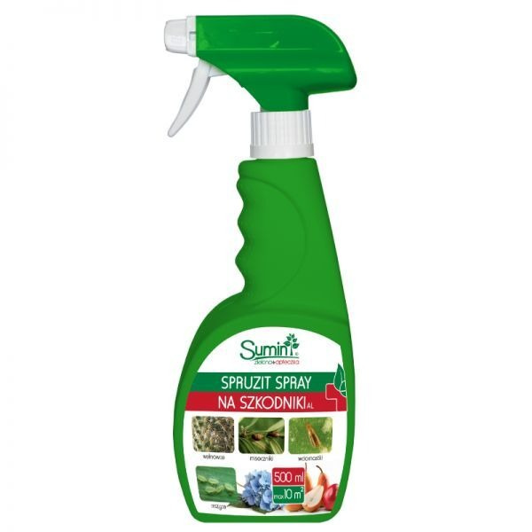 Spray na szkodniki Spruzit AL Sumin Zielona apteczka 500 ml