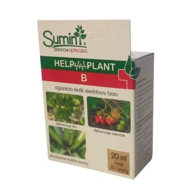 Środek do eliminowania niedoborów boru Help Plant B Sumin 20 ml