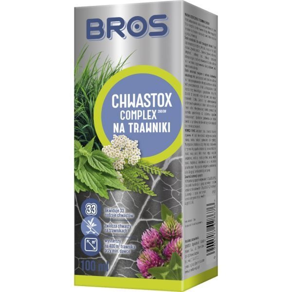 Środek do zwalczania chwastów na trawnikach Chwastox complex 260 EW 100 ml
