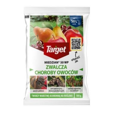 Środek grzybobójczy Miedzian 50 WP Target 100 g