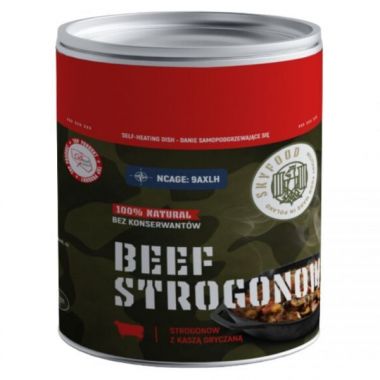 Strogonow z kaszą gryczaną SkyFood 400 g