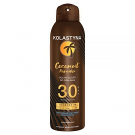 Suchy olejek do opalania Kolastyna Coconut Paradise SPF 30 150 ml