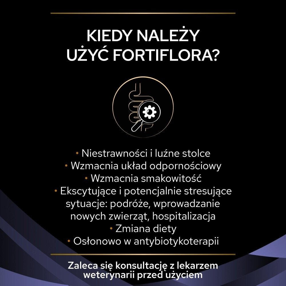 Suplement probiotyczny dla kota Purina Por Plan FortiFlora 1 g (7 saszetek)