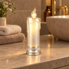 Świeca LED z bateriami ciepła biała 18 cm Cortina